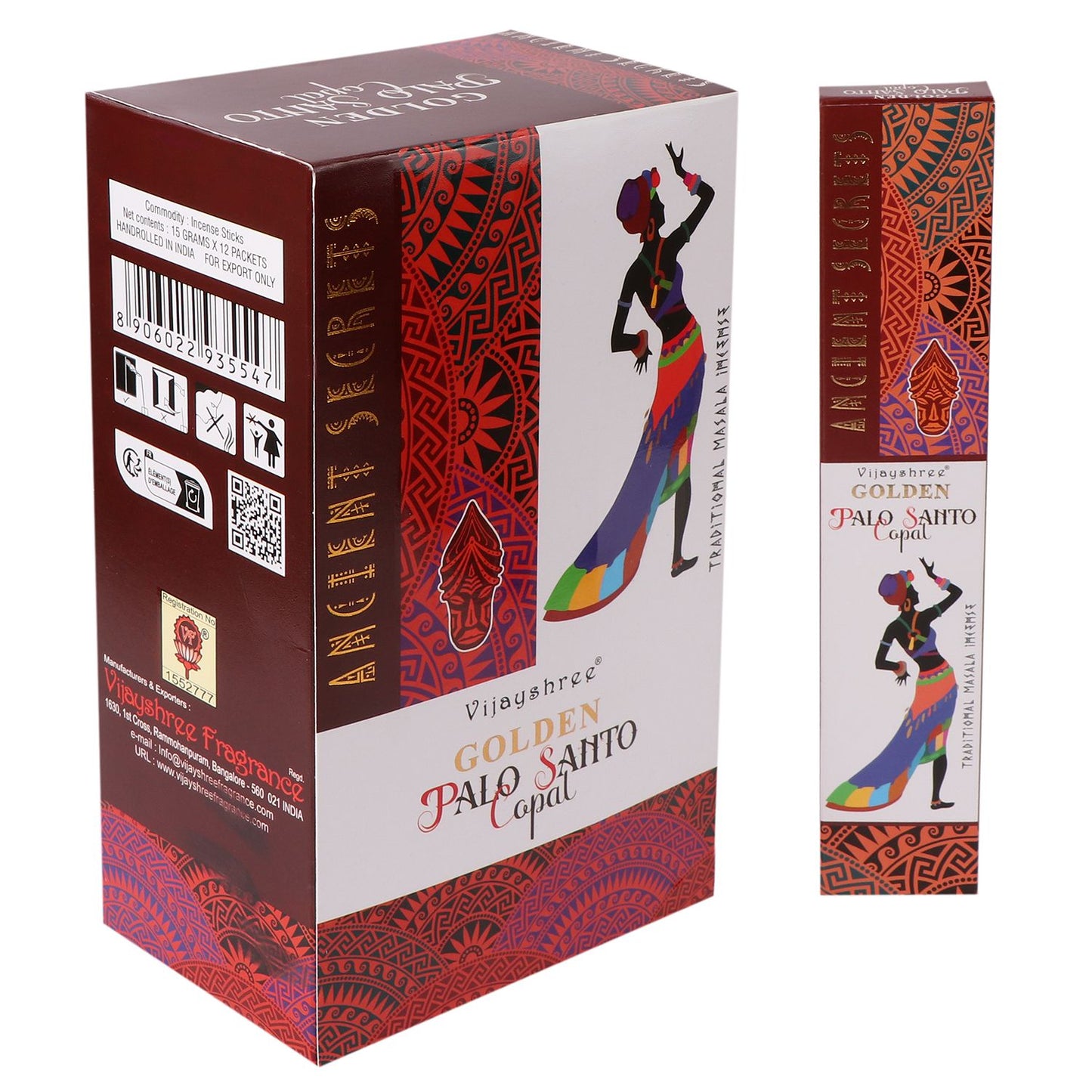 15 g de Copal doré et de Palo Santo