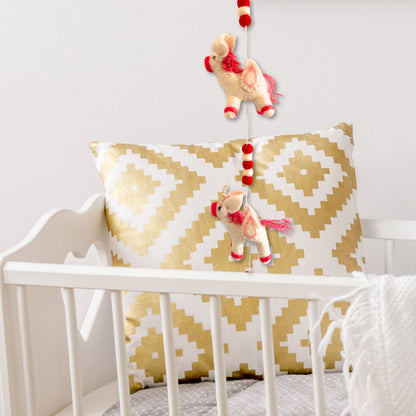 Colgante de Pared de Fieltro - Unicornios