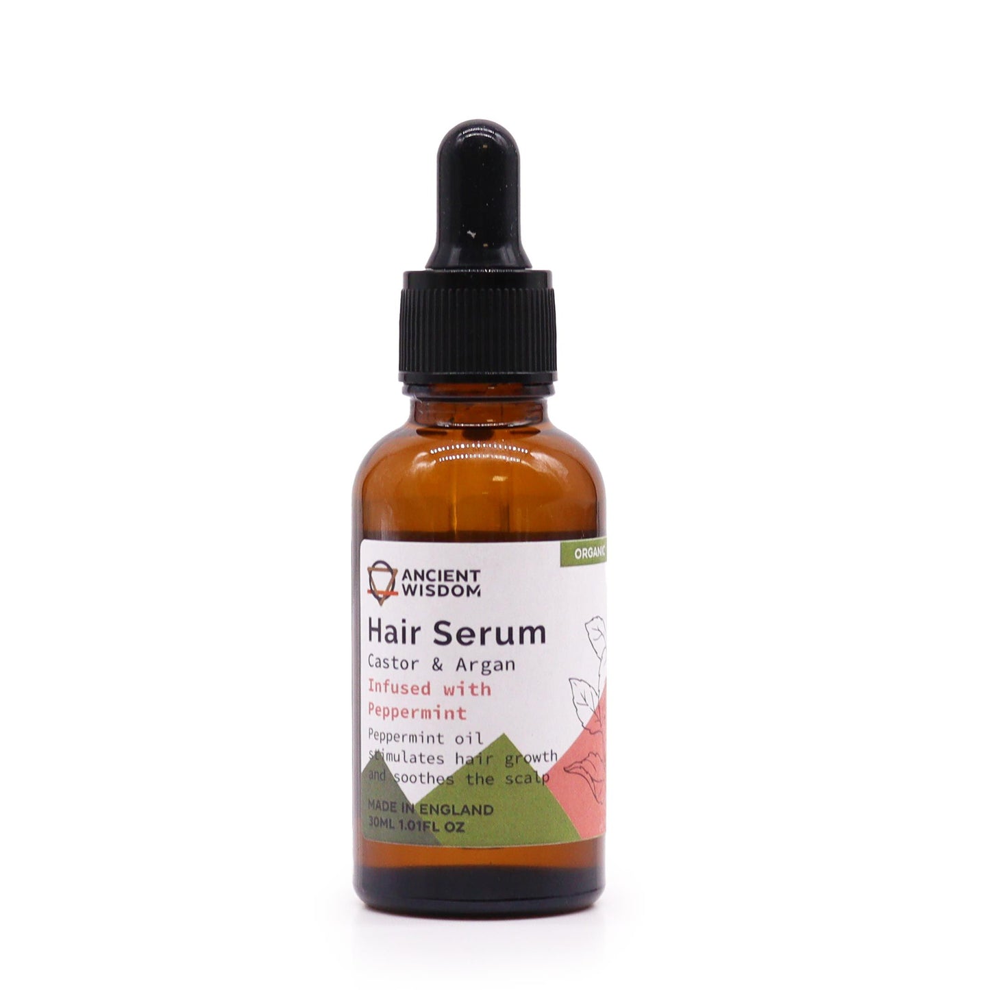 Organic Hair Serum 30ml - Mint