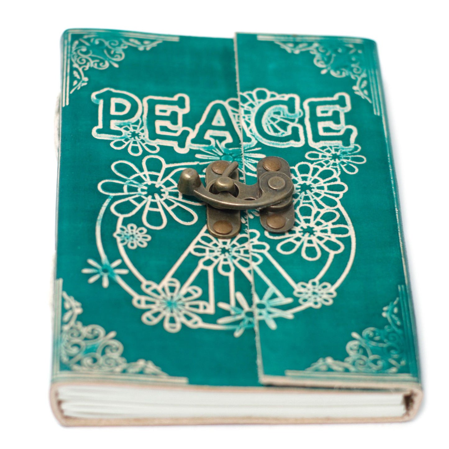 Peace Leather Notebook
