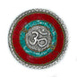 Om Plate Tibetan Decoration Cone Holder and Rods