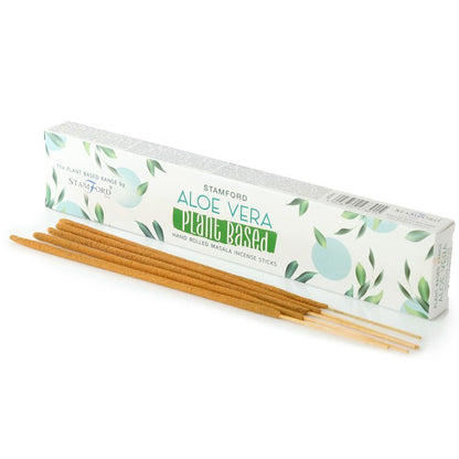 Plant-Based Masala Incense Boxes - Aloe Vera
