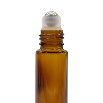 Roll-On Bottles and Cap 10 ml - Amber