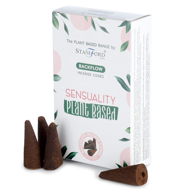 Herbal Backflow Incense Cones - Sensuality