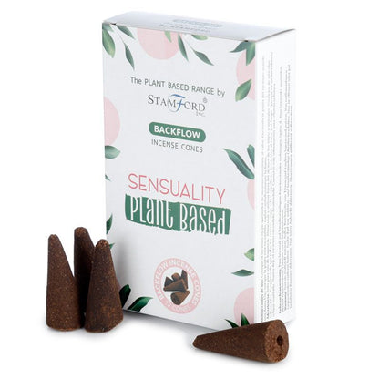 Herbal Backflow Incense Cones - Sensuality