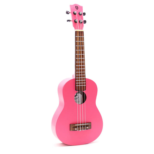 Handcrafted Ukulele - Gloss Pink Finish (4 Strings)