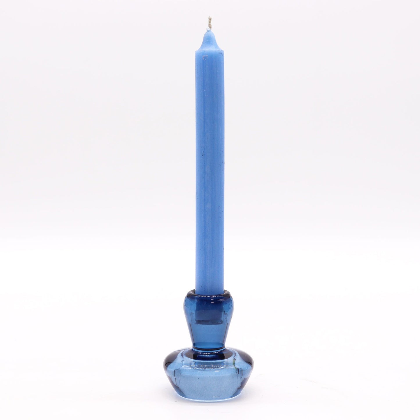 Reversible Mushroom Dinner/Tea Light Candle Holder - Royal Blue