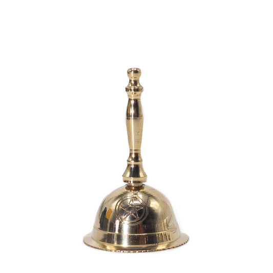 Small Brass Altar Bell - Penta Moon