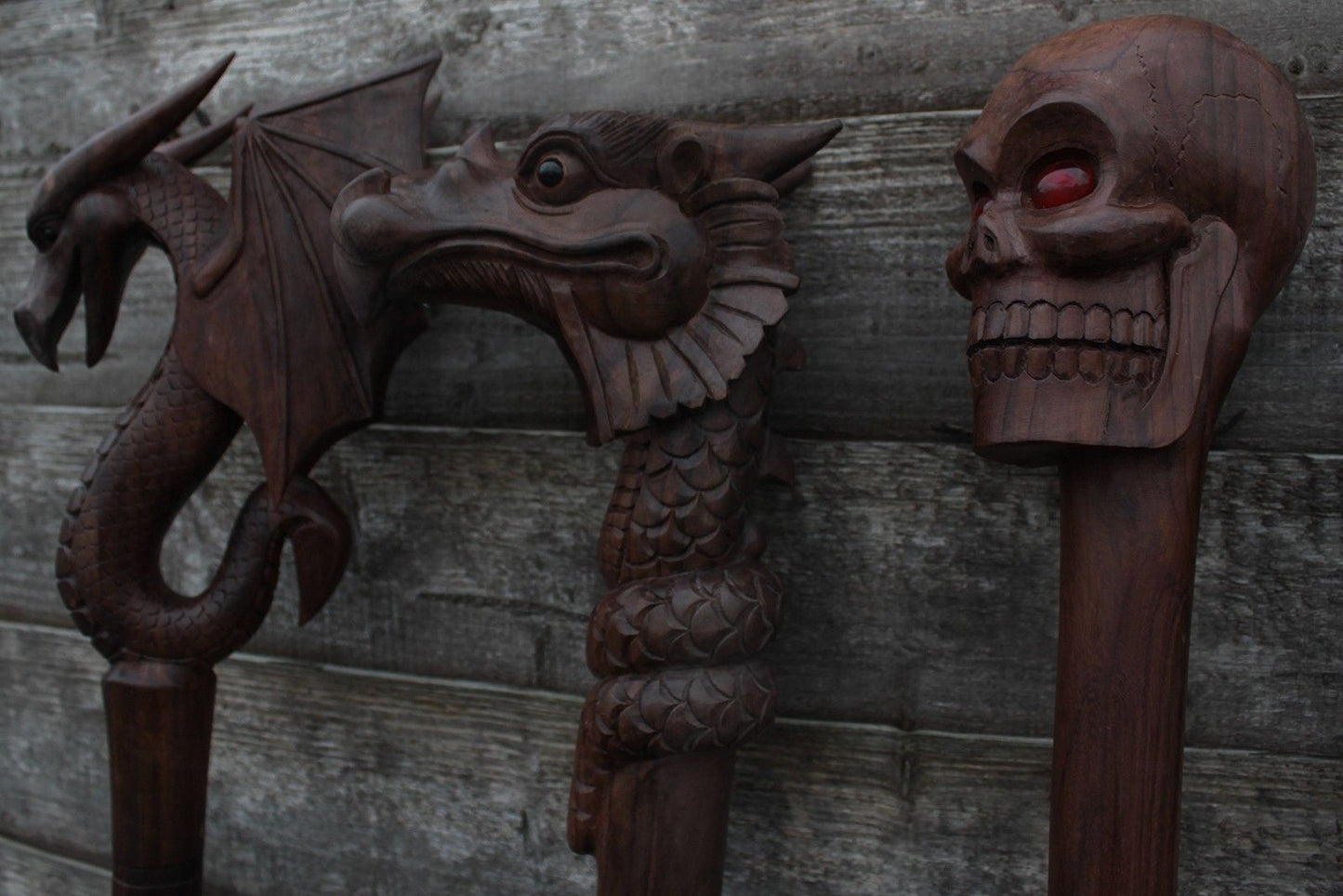 Ceremonial Staff - Skull