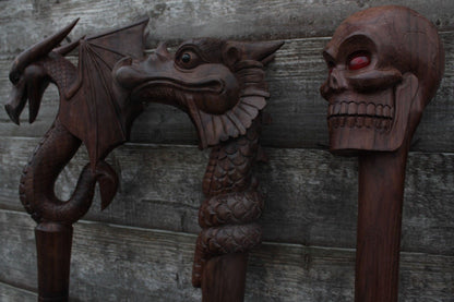 Ceremonial Staff - Skull