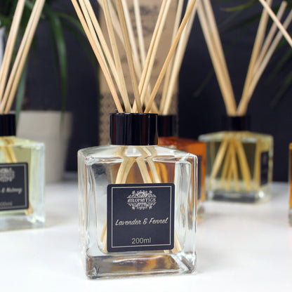 Reed Diffuser with Essential Oils - Lavender and Fennel