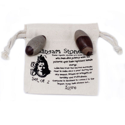 Two-inch Lingam - 2 stones
