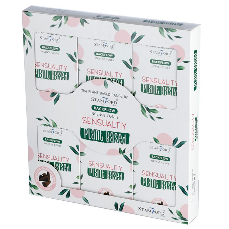 Herbal Backflow Incense Cones - Sensuality