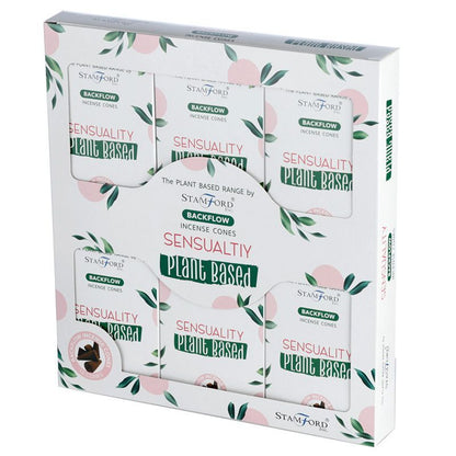 Herbal Backflow Incense Cones - Sensuality