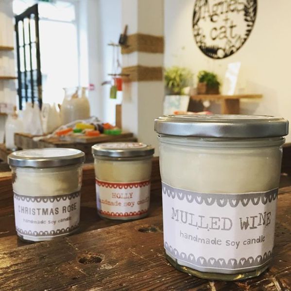 Velas en Bote de Cristal - Moroccan Roll