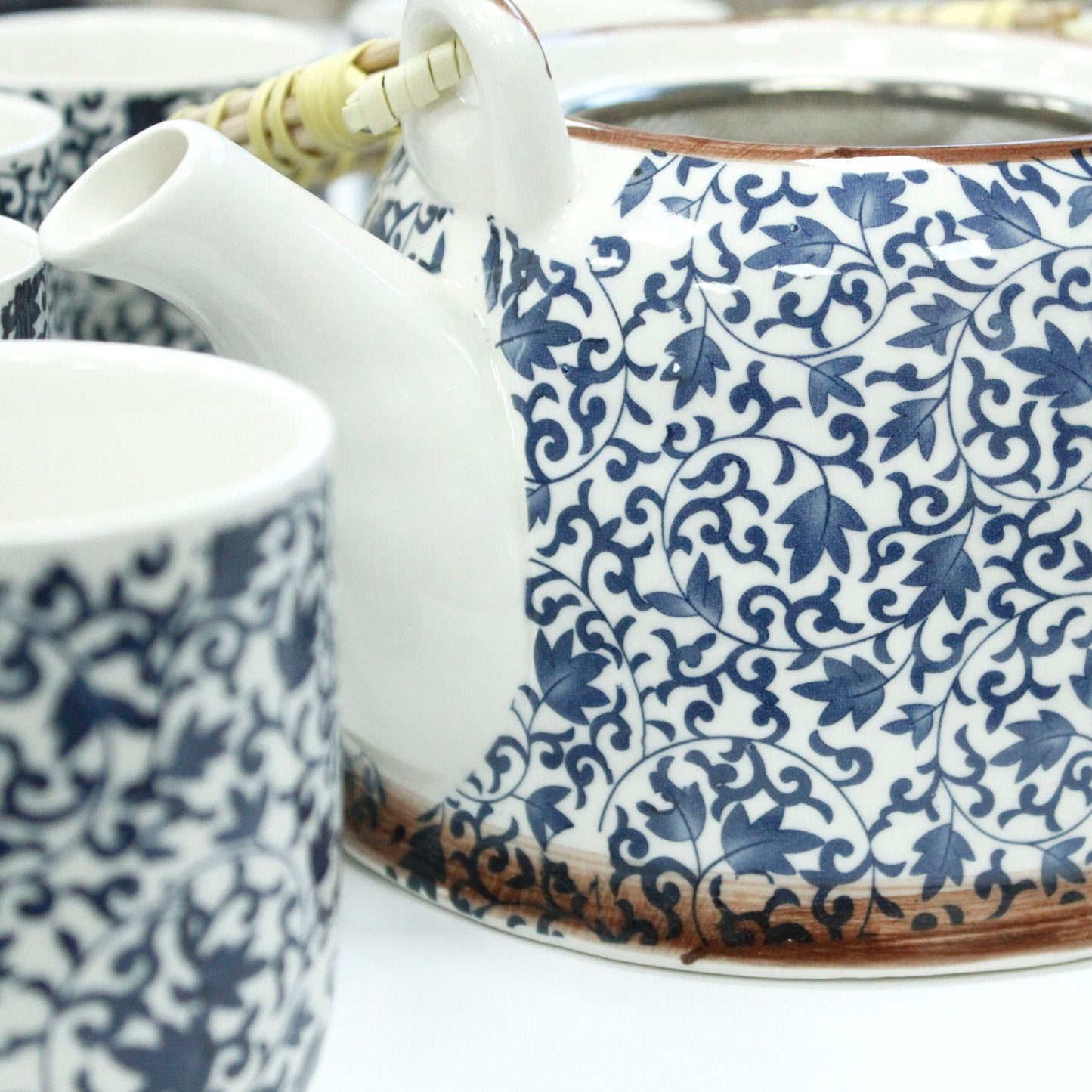 Teapot set - Blue model