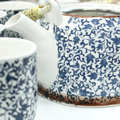 Teapot set - Blue model