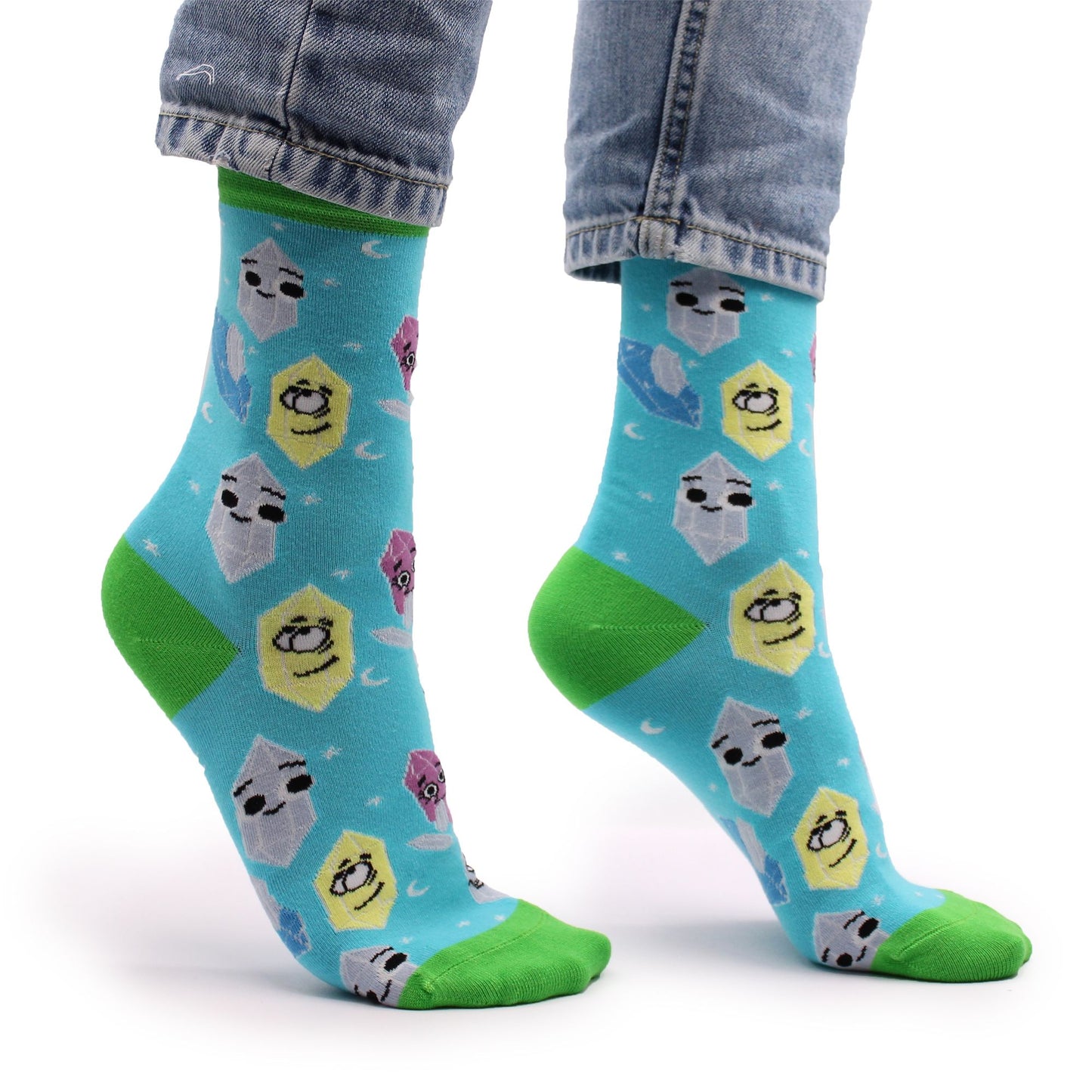 Hop Hare Bamboo Socks (S/M) - Lucky Stones