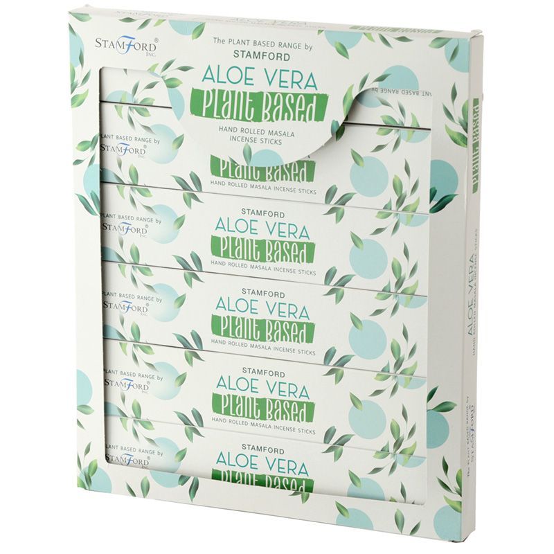 Plant-Based Masala Incense Boxes - Aloe Vera