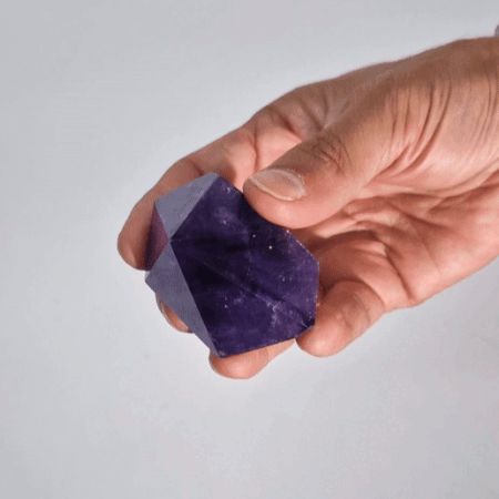 Deep Colored Amethyst Pointed Stones - Medium (approx. 5.5-6.5 cm)