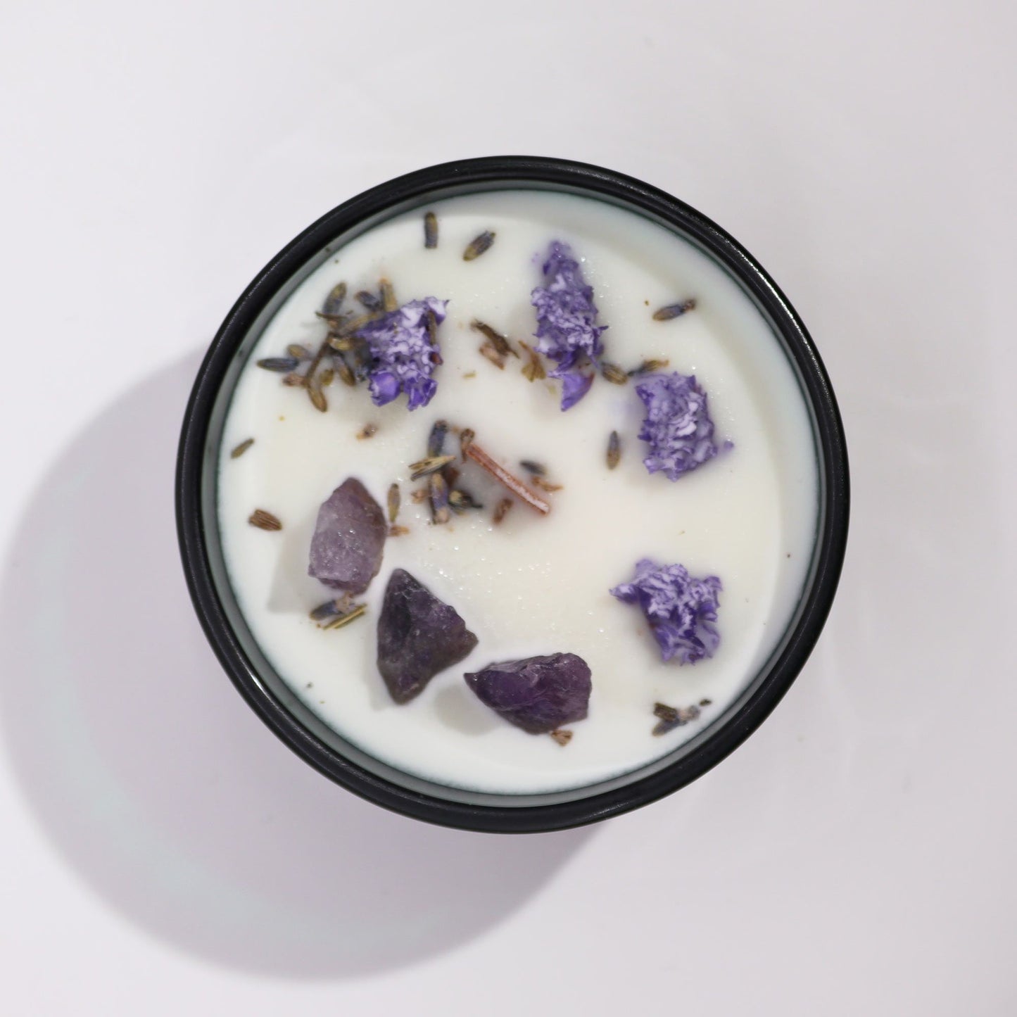 Hop Hare Crystal Magic Flower Candle - Moon