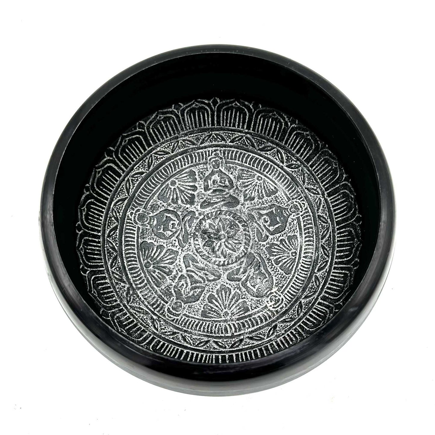 Tibetan Singing Bowl - Om Five Buddha - 16cm
