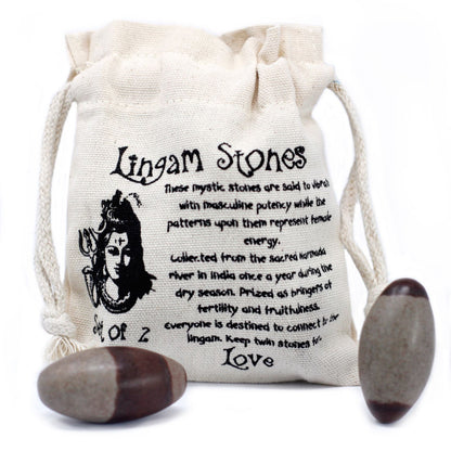 Two-inch Lingam - 2 stones
