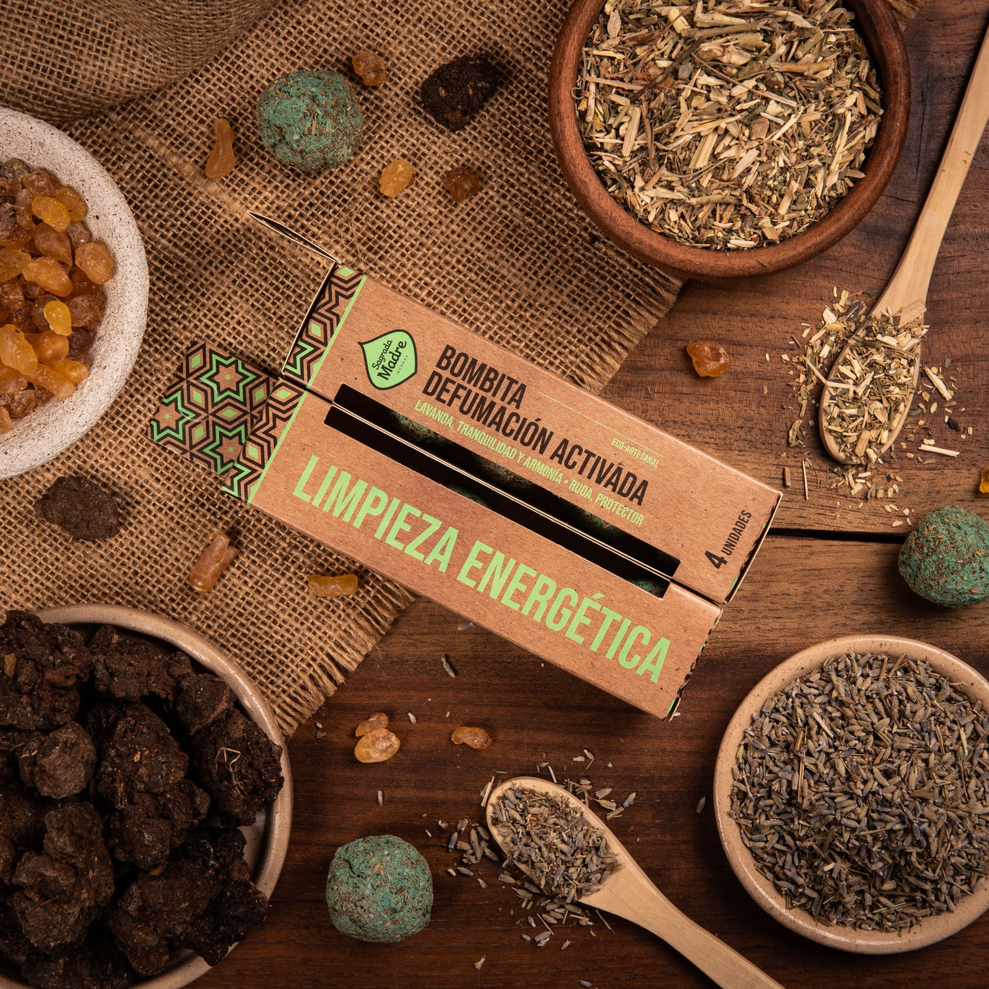 Box of 4 Energy Cleansing Incense Bulbs