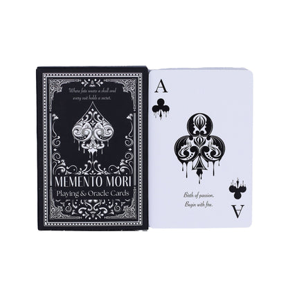 Memento Mori Cartas de juego y de oráculo góticas