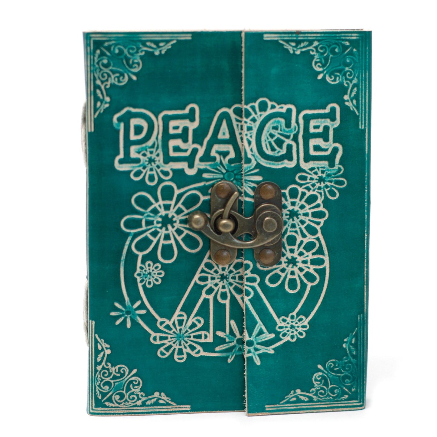 Peace Leather Notebook