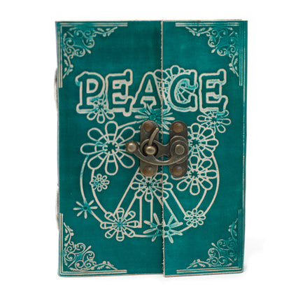 Peace Leather Notebook
