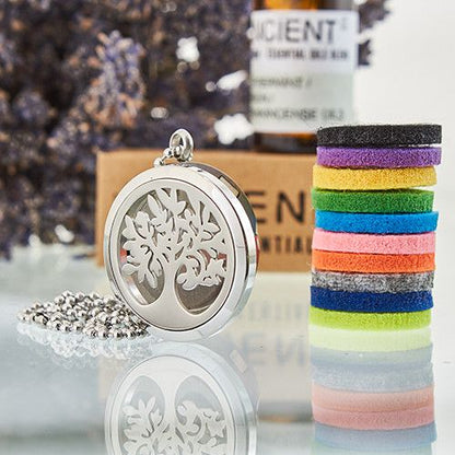 30mm Aromatherapy Diffuser Necklace - Tree of Life