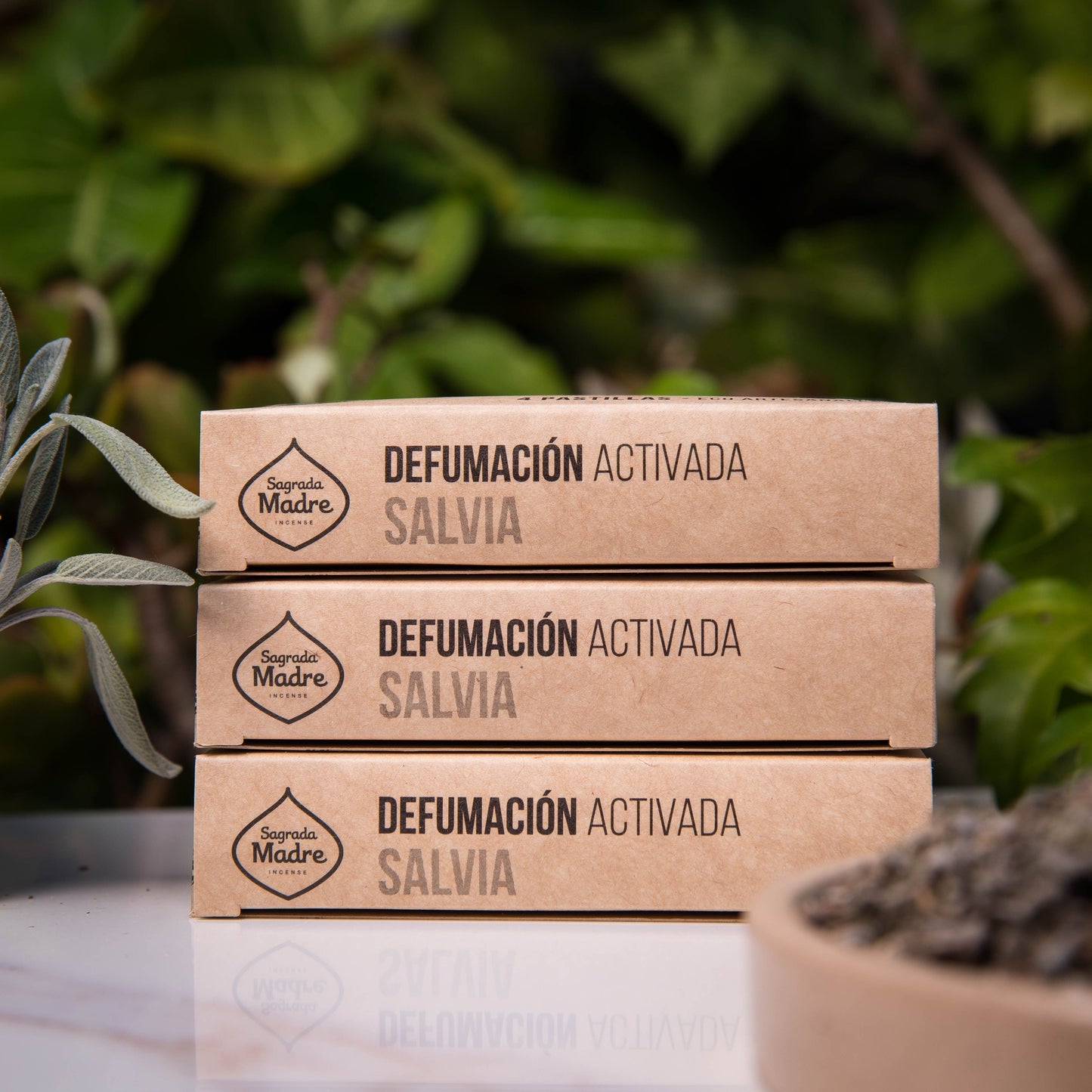 Resin Incense Tablets X 4 White Sage