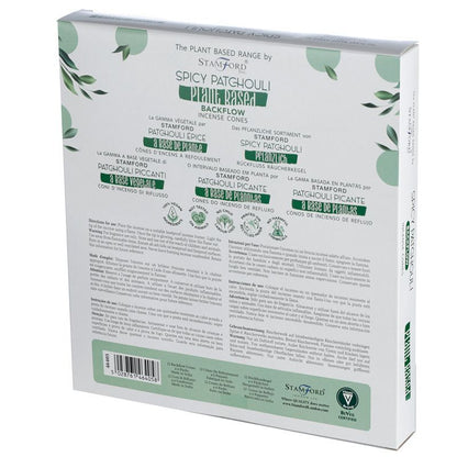Herbal Backflow Incense Cones - Spicy Patchouli