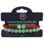 Double Power Gemstone Bracelets - Jade