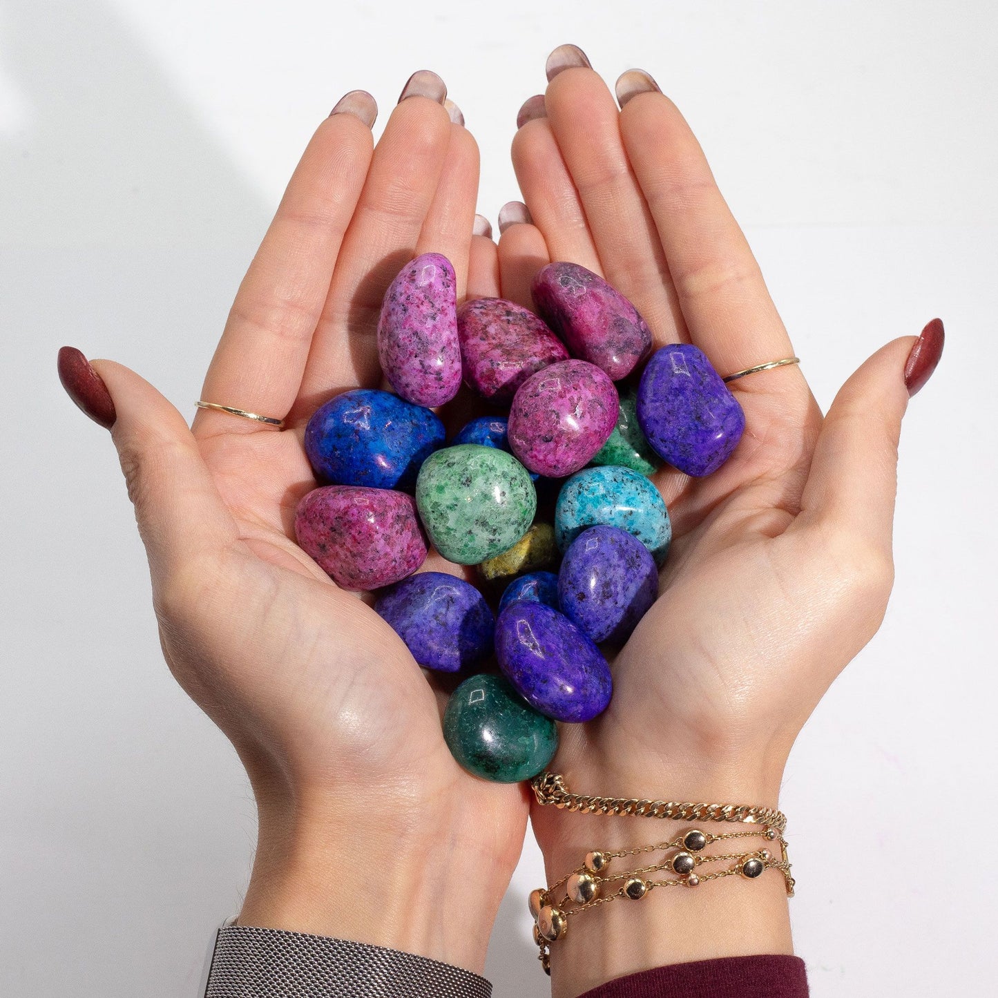 Dálmata indio tratado a granel - 1 kg (aprox. 70 piedras)