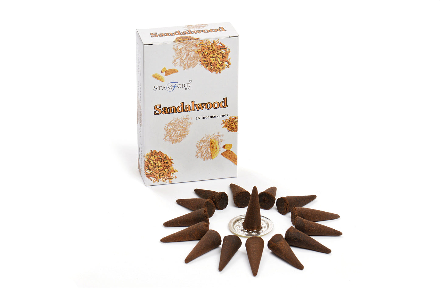 Sandalwood incense cones