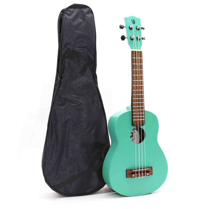 Handcrafted Ukulele - Turquoise Finish (4 Strings)