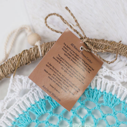 Atrapasueños - Elementos Turquesa Mediano