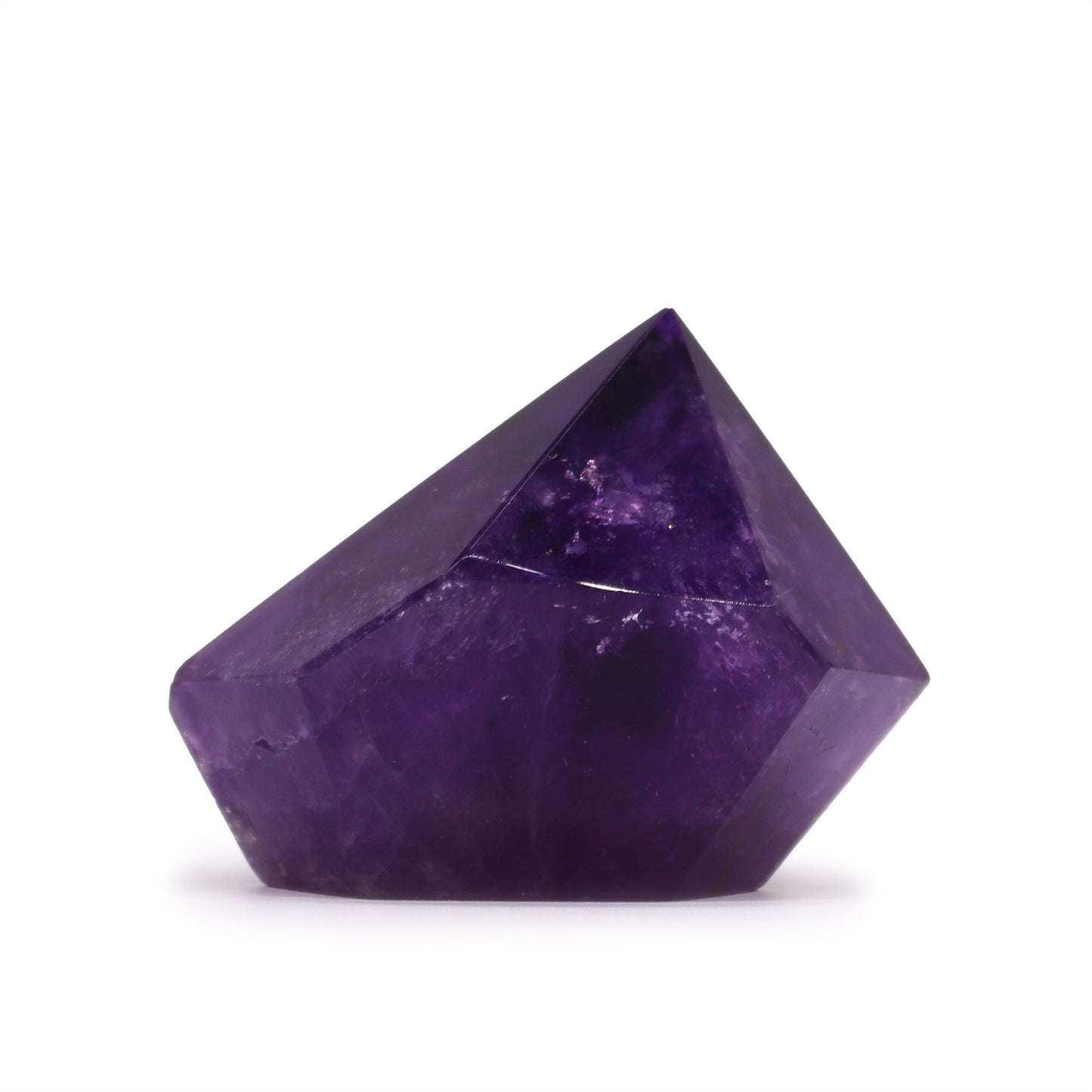 Deep Colored Amethyst Pointed Stones - Medium (approx. 5.5-6.5 cm)