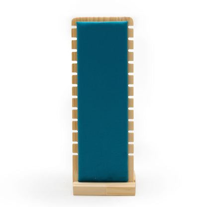 Présentoir à colliers haut et plat 28x10x10cm