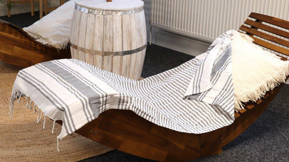 Toalla Spa Hammam - Carbón - 90x170cm