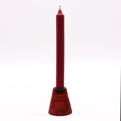 Reversible Dinner/Tea Light Holder - Vampire Red