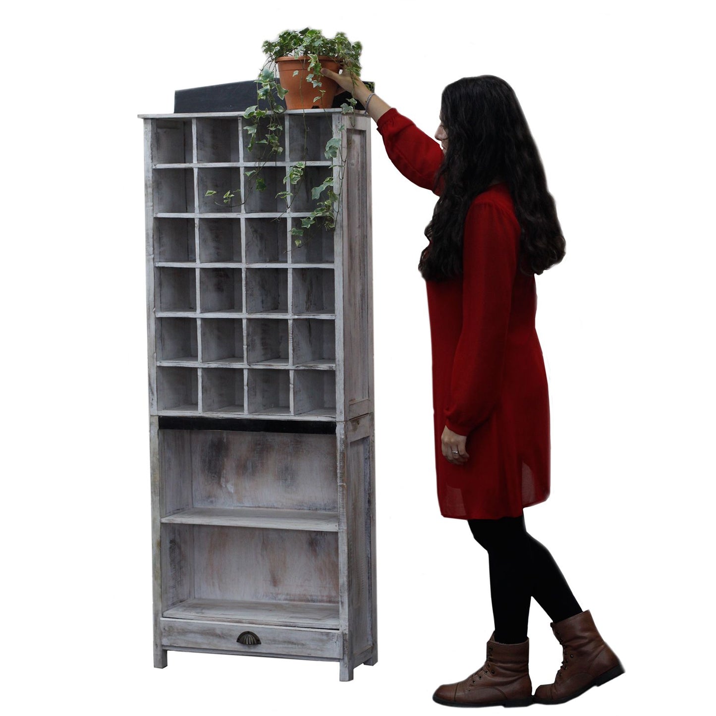 Expositores y displays de Madera - Blanqueado