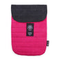 Padded Laptop Sleeve - Shocking Pink - Stonewashed 14 oz
