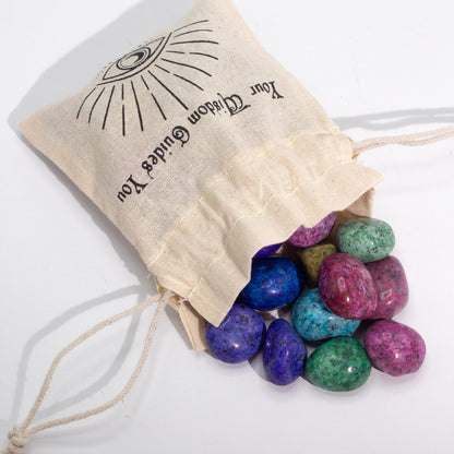 Dálmata indio tratado a granel - 1 kg (aprox. 70 piedras)