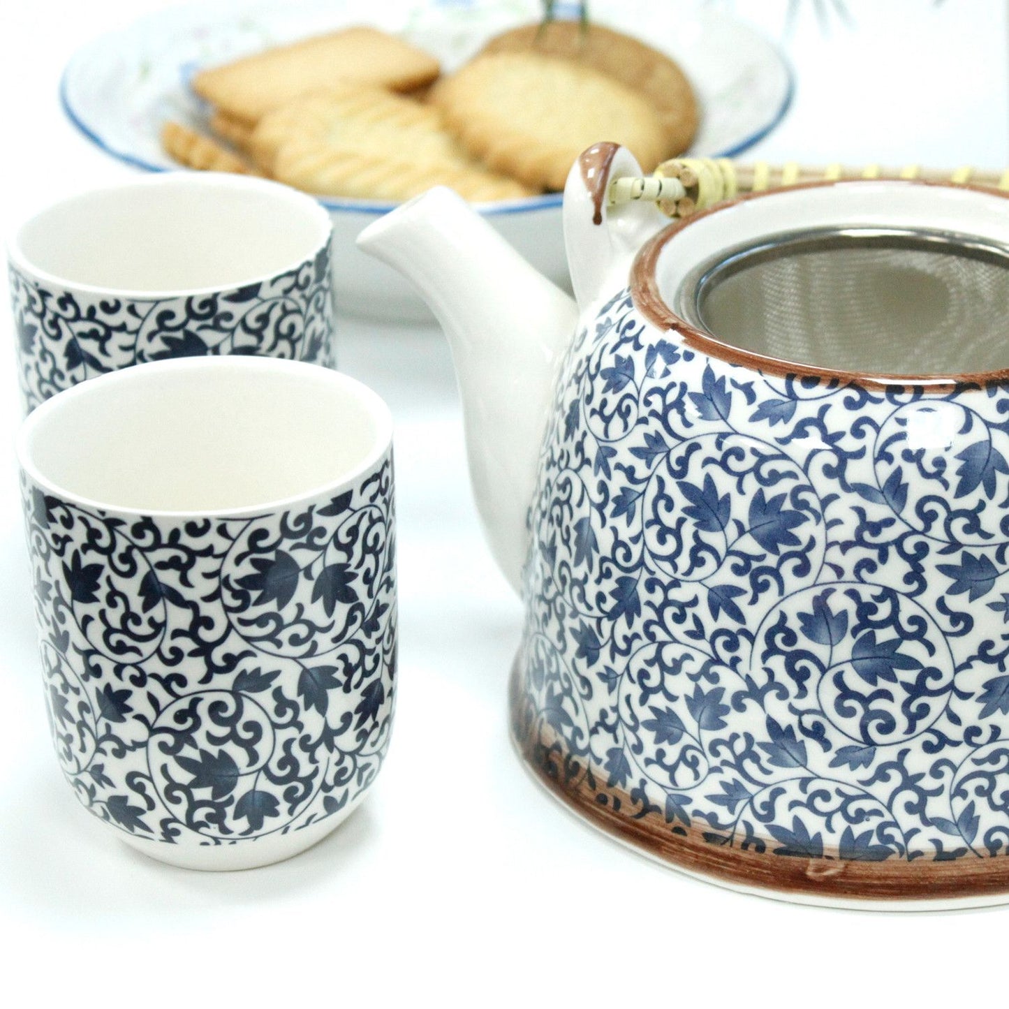 Teapot set - Blue model