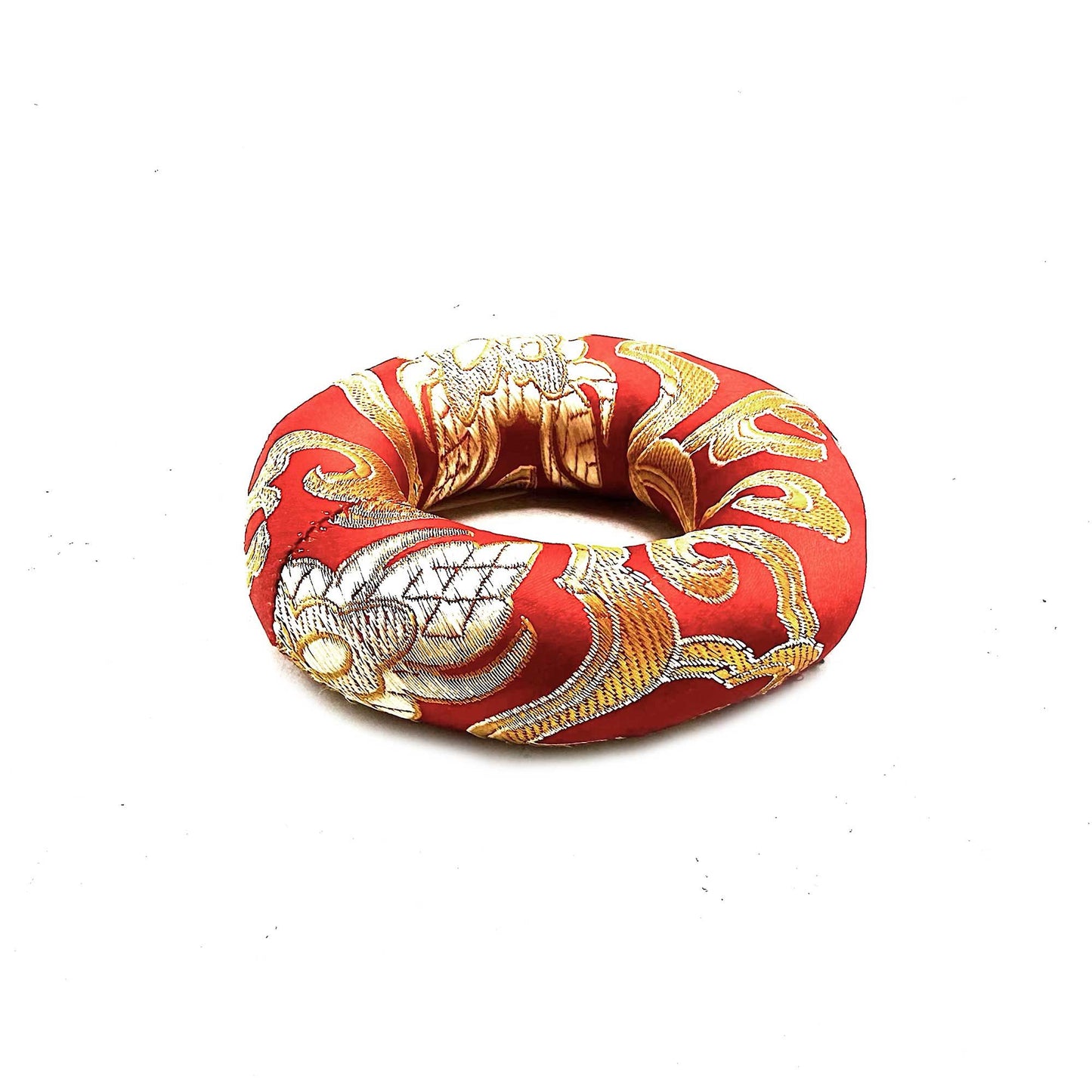 8cm Hoop Cushion (for 10-12cm Tibetan Singing Bowl) - Red