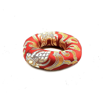 8cm Hoop Cushion (for 10-12cm Tibetan Singing Bowl) - Red