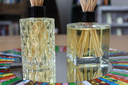 Botella redonda y tapa difusora- 120ml